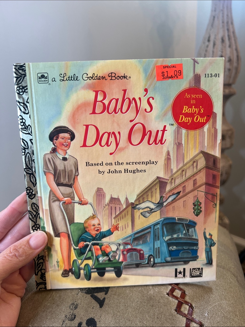 RARE “Baby's Day Out" Children's a Little Golden Book Vintage Movie Tie-in